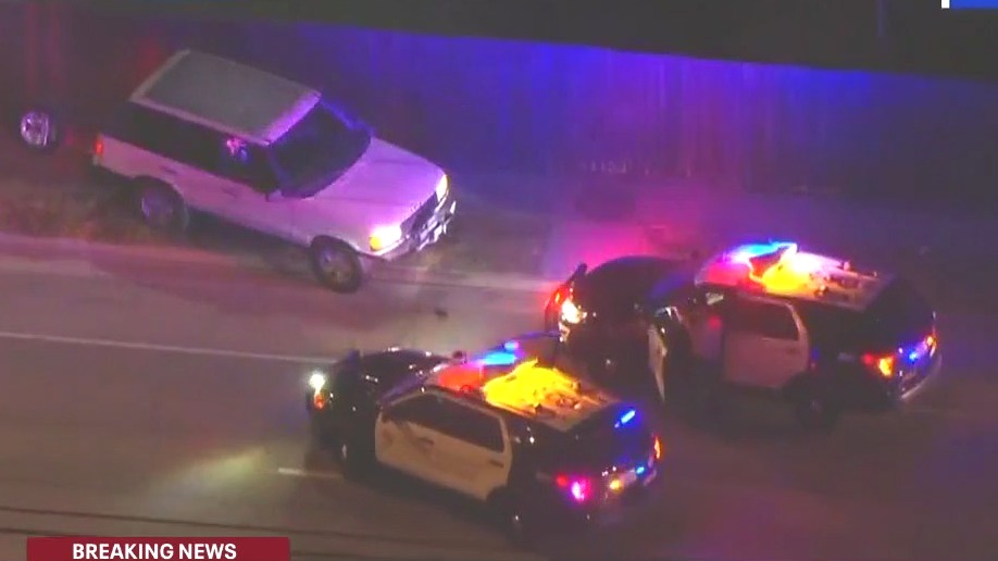 Suspected stolen SUV leads police chase