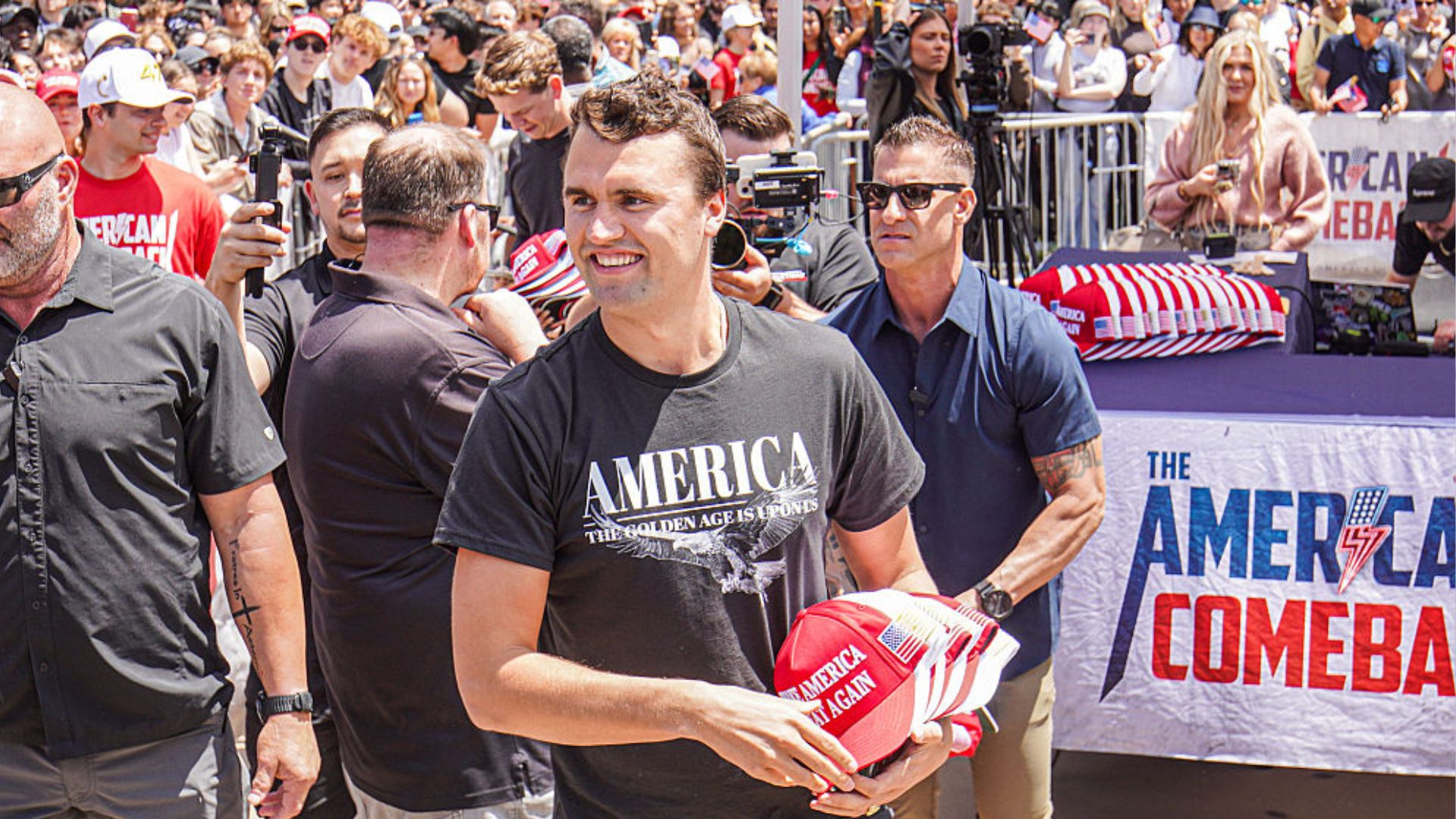 Charlie Kirk assassinated; Suspect on the run