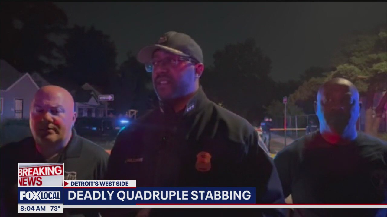 Quadruple stabbing leaves two dead on Detroit's east side | FOX 2 Detroit