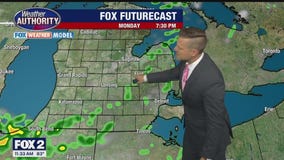 Some isolated showers or storms possible this evening