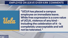 UCLA employee on leave over Charlie Kirk comments