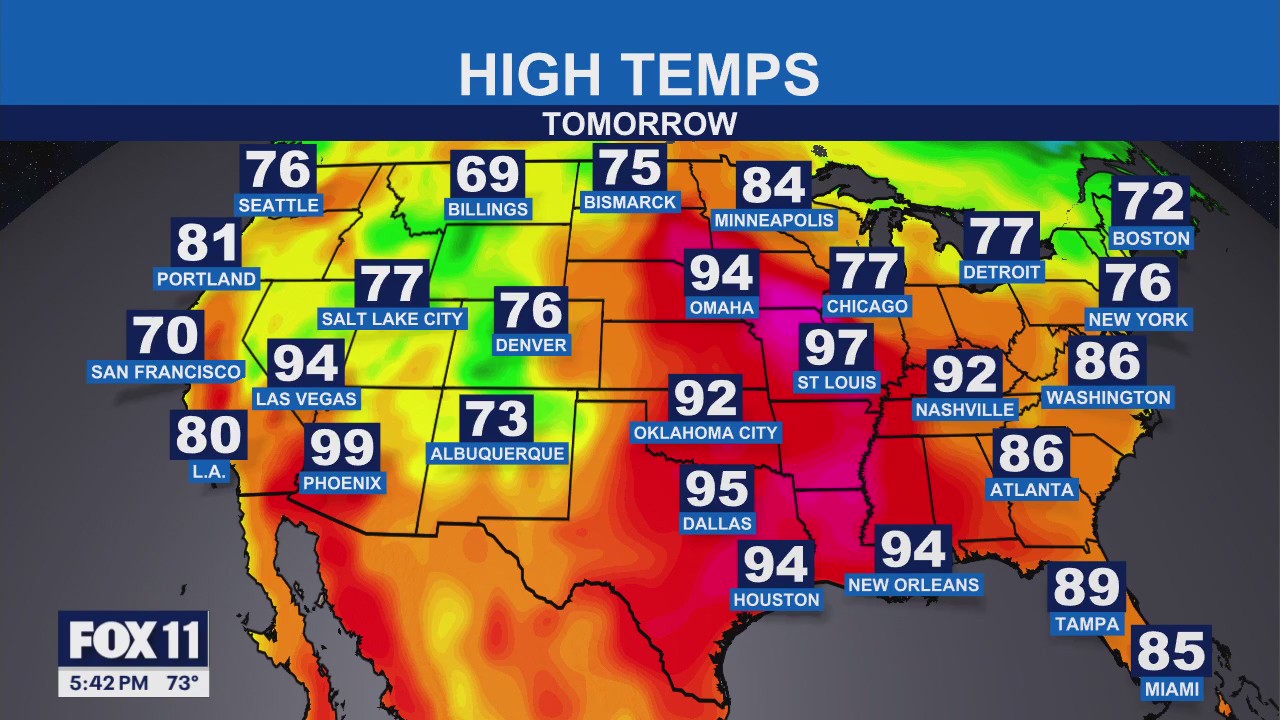 Weather Forecast: Friday, Sept. 12