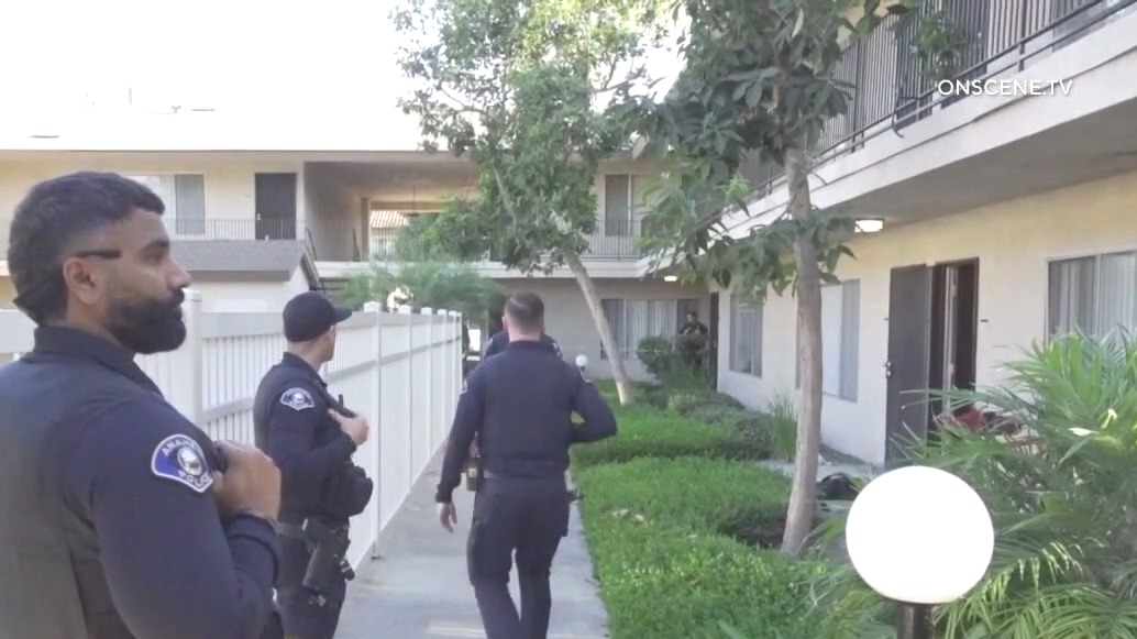 Deadly stabbing in Anaheim; Suspect on the run