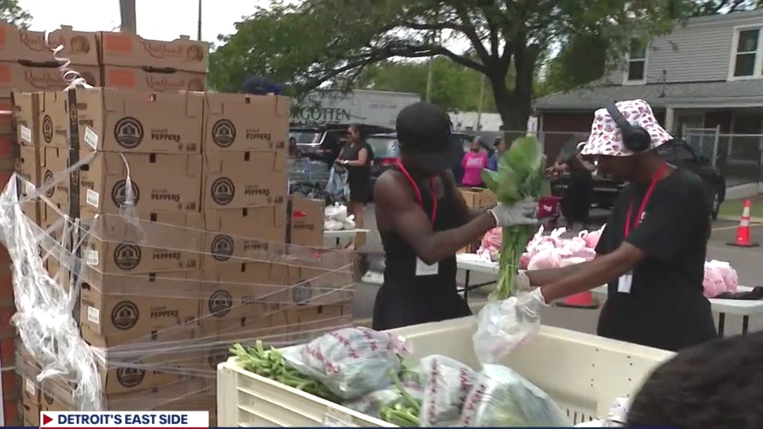 Detroit's Matrix Center hosts 'Food Tuesday'