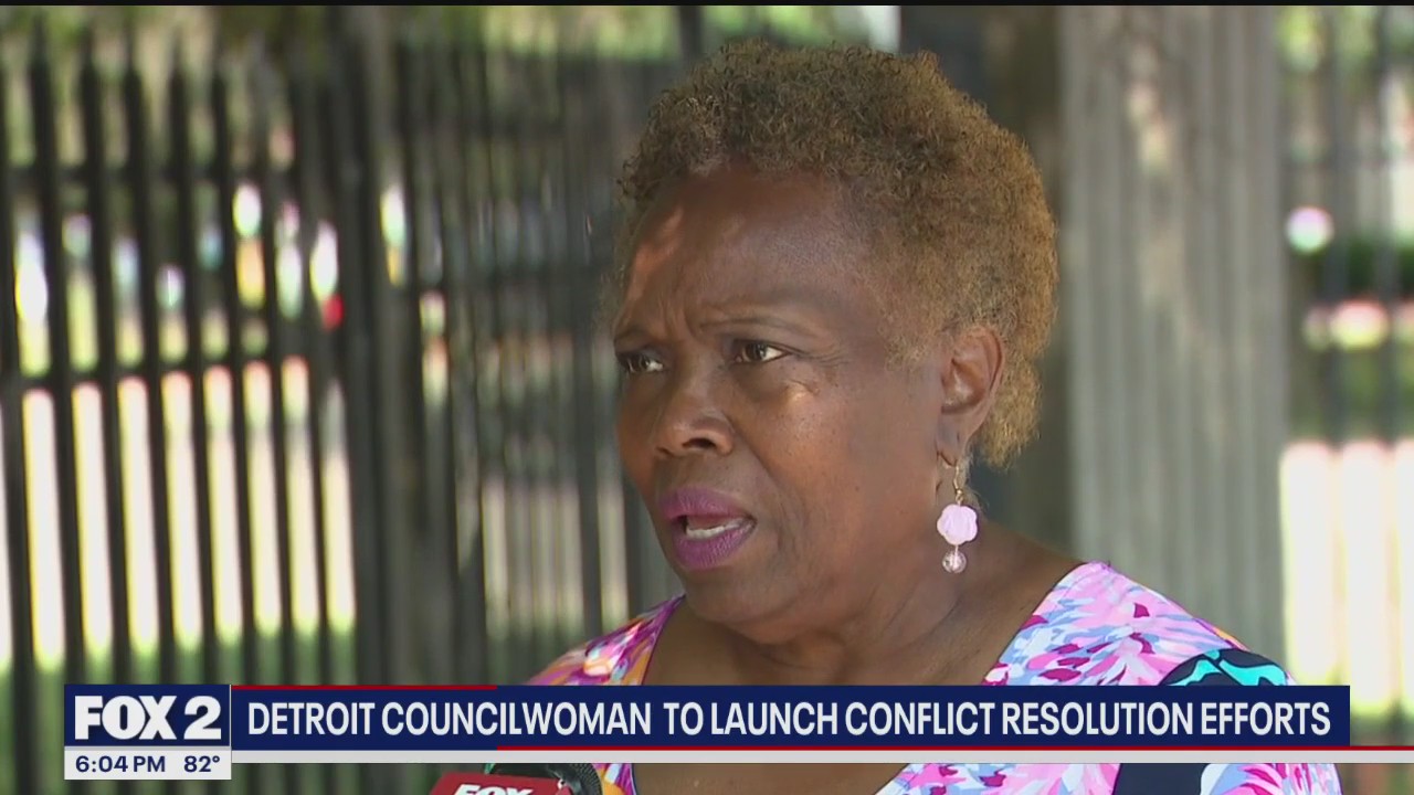 Councilwoman Mary Waters promotes conflict resolution  after recent violence