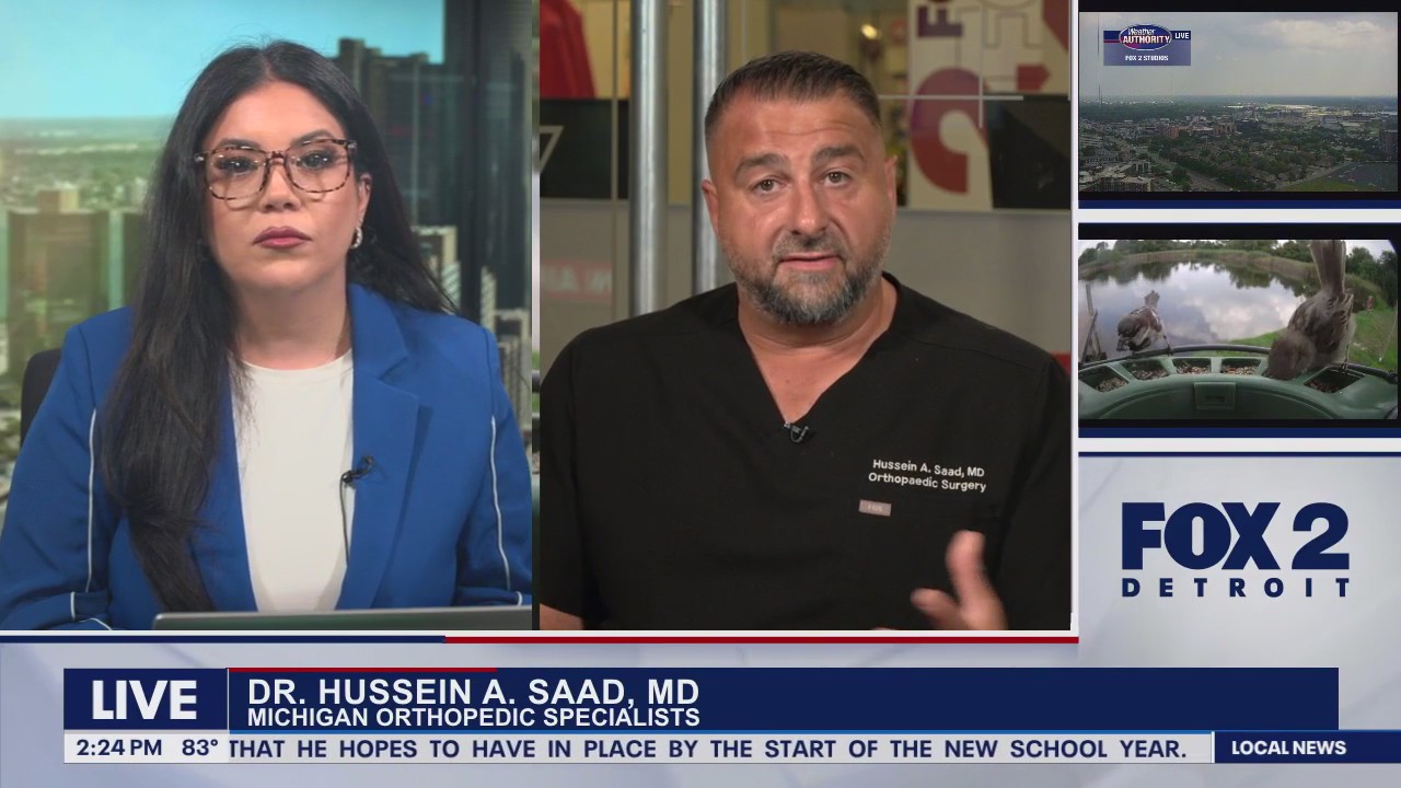 Back To School Sports Safety Tips With Dr. Hussein Saad From Michigan Orthopedic Specialists