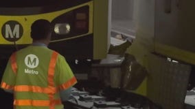 Metro service resumes after train derailment