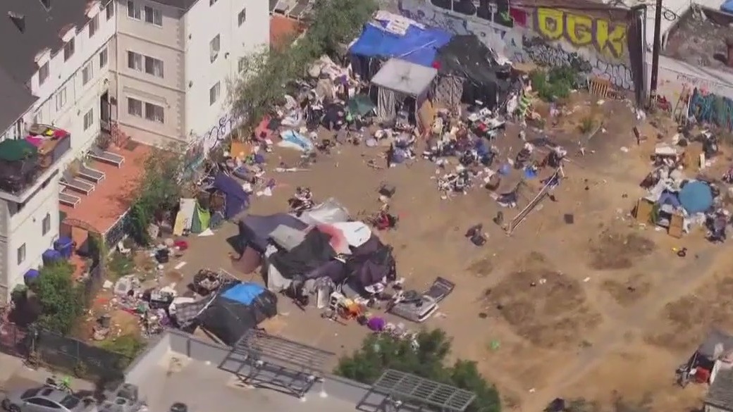Massive Koreatown homeless encampment an eyesore for residents