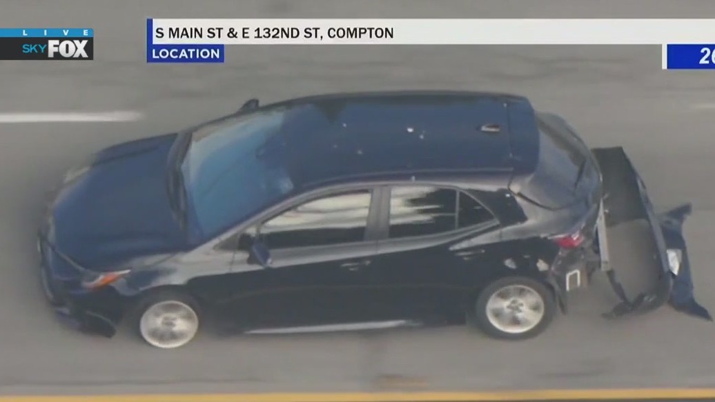 Possible murder suspect leads hour-long chase | FOX 11 Los Angeles