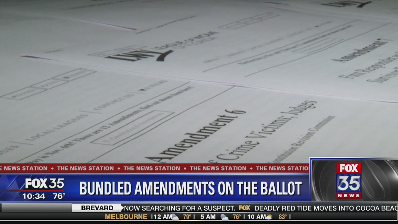 Bundled amendments bring confusion