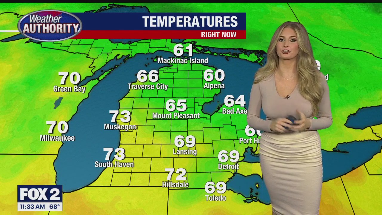 Drier overnight, few rain chances Wednesday!