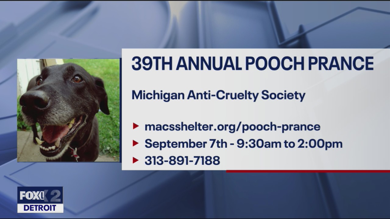 Michigan Anti-Cruelty?s Pooch Prance September 7th