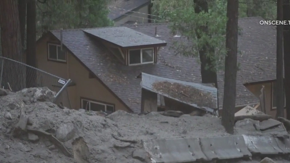 Debris flows destroy SoCal homes