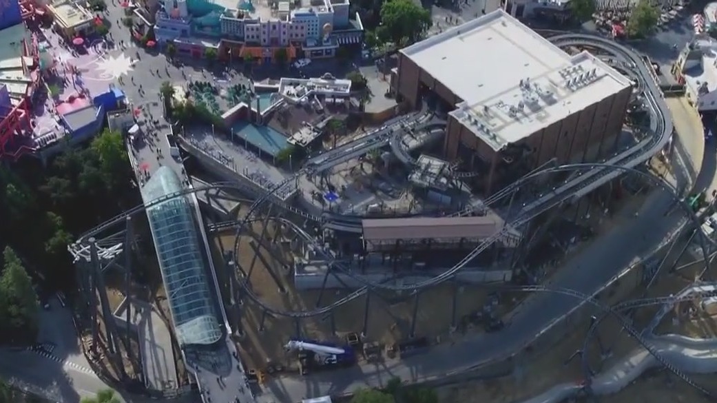 Work continues on 'Fast & Furious' ride at Universal Studios Hollywood
