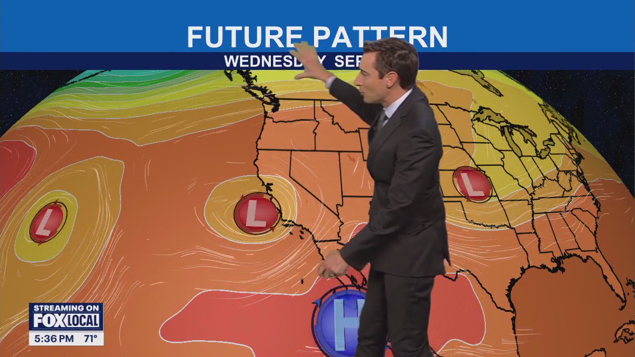 Weather Forecast for Monday, Sept. 22