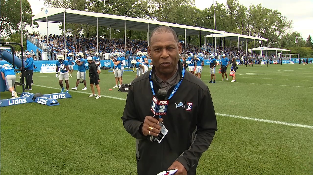 WATCH - Woody reports from the Meijer Performance Center where the Lions participated in a joint practice with the Houston Texans