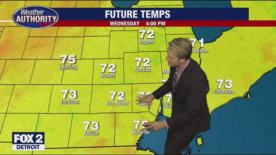 Dry stretch begins in Metro Detroit