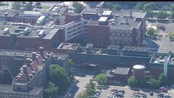 Henry Ford Hospital in Detroit on lockdown