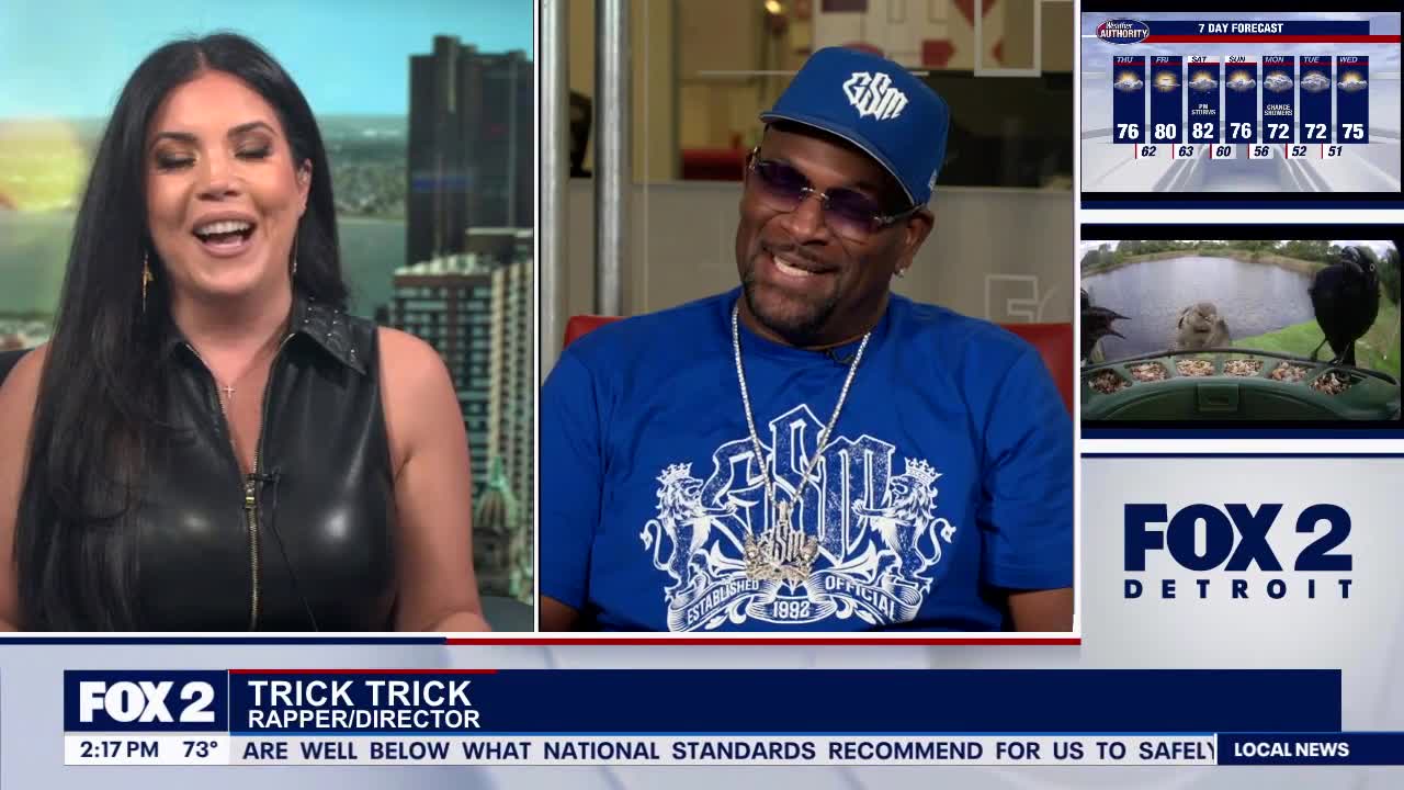 Detroit Rapper and Director Trick Trick Sits Down With Fox 2's Ronia Shamona to Talk About His Latest Project
