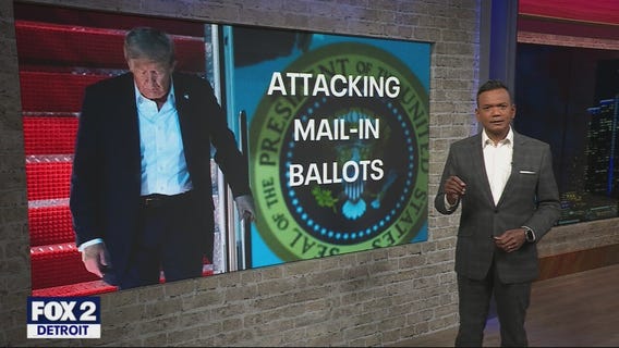 Benson reacts to Trump?s push to eliminate mail-in ballots & voting machines