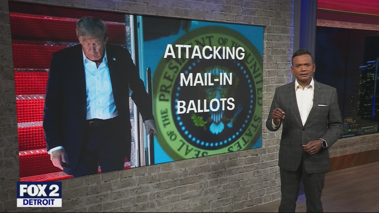 Benson reacts to Trump?s push to eliminate mail-in ballots & voting machines