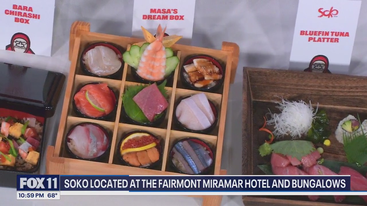 Soko at the Fairmont Miramar Hotel