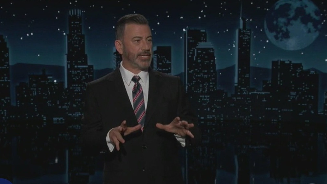 Jimmy Kimmel tearfully addresses Charlie Kirk