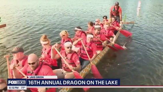 16th Annual Dragon on the Lake held in Lake Orion