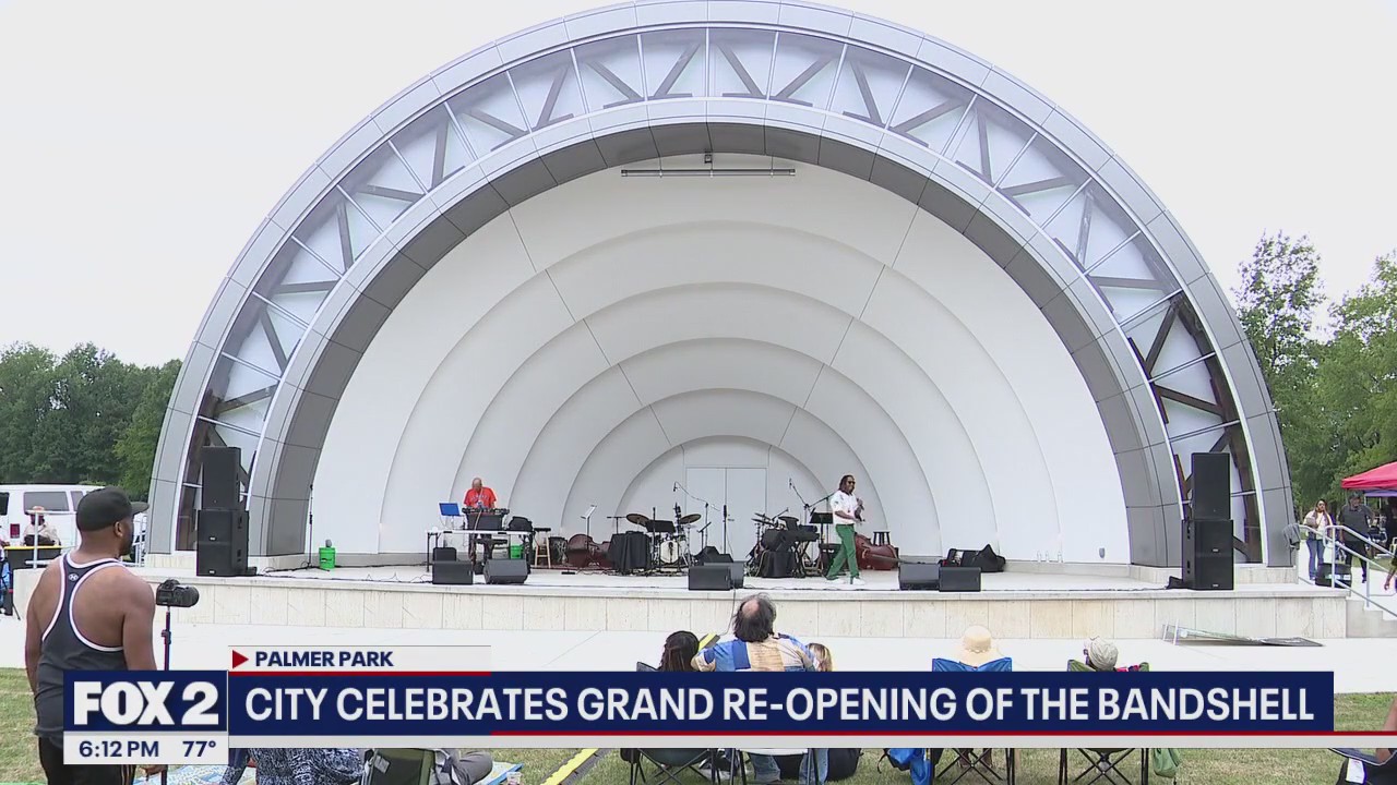 Palmer Park Bandshell re-opens in Detroit