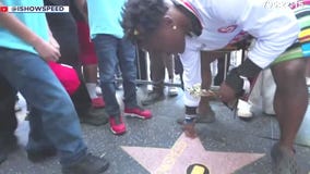 iShowSpeed gets his own Hollywood star