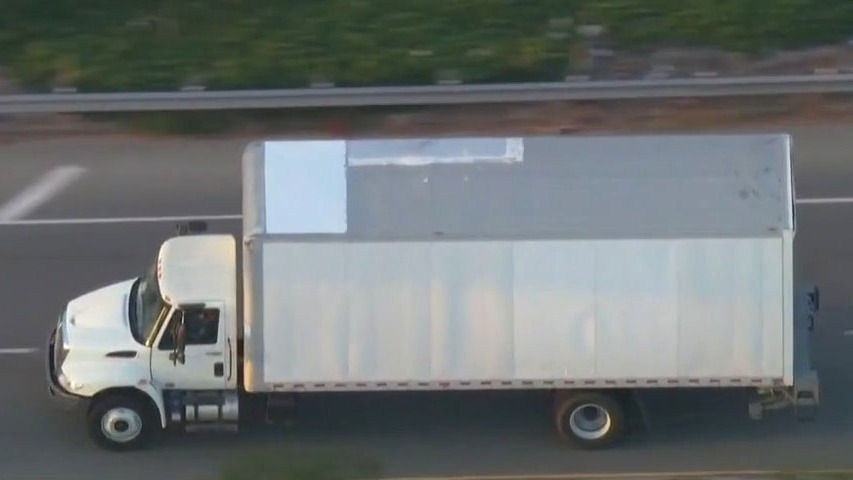 Box truck leads 2-county police chase