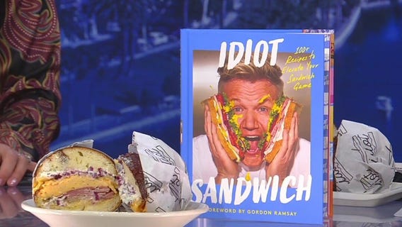 "Idiot Sandwich" x Layla Bagel book launch collaboration