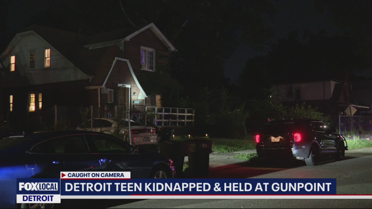 Detroit teen kidnapped and held at gunpoint