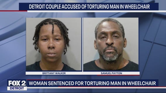 Woman sentenced for torturing man in wheelchair