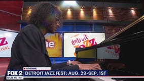 Ian Fink at the Detroit Jazz Festival