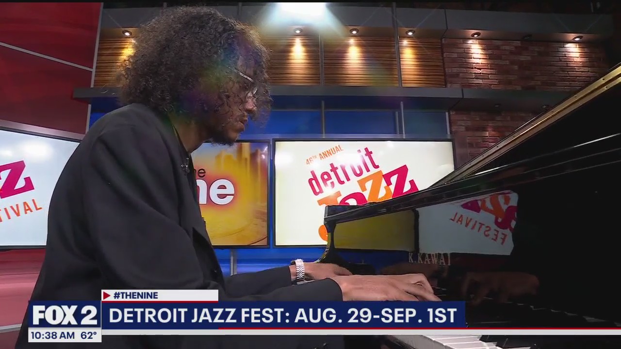 Ian Fink at the Detroit Jazz Festival