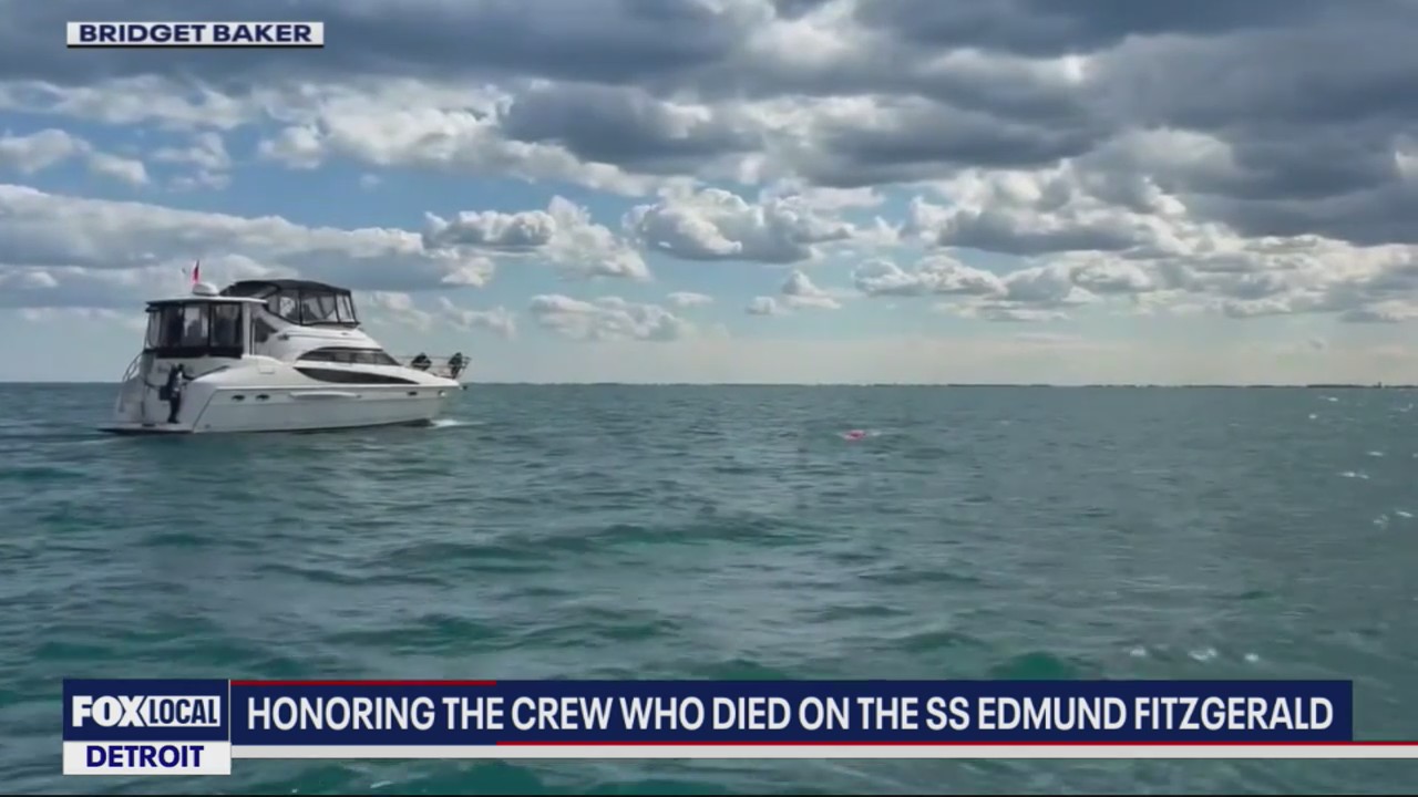 Honoring the crew who died on the Edmund Fitzgerald