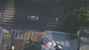 Possibly armed suspect leads police chase