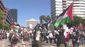 Protesters call for end of Gaza War in West LA