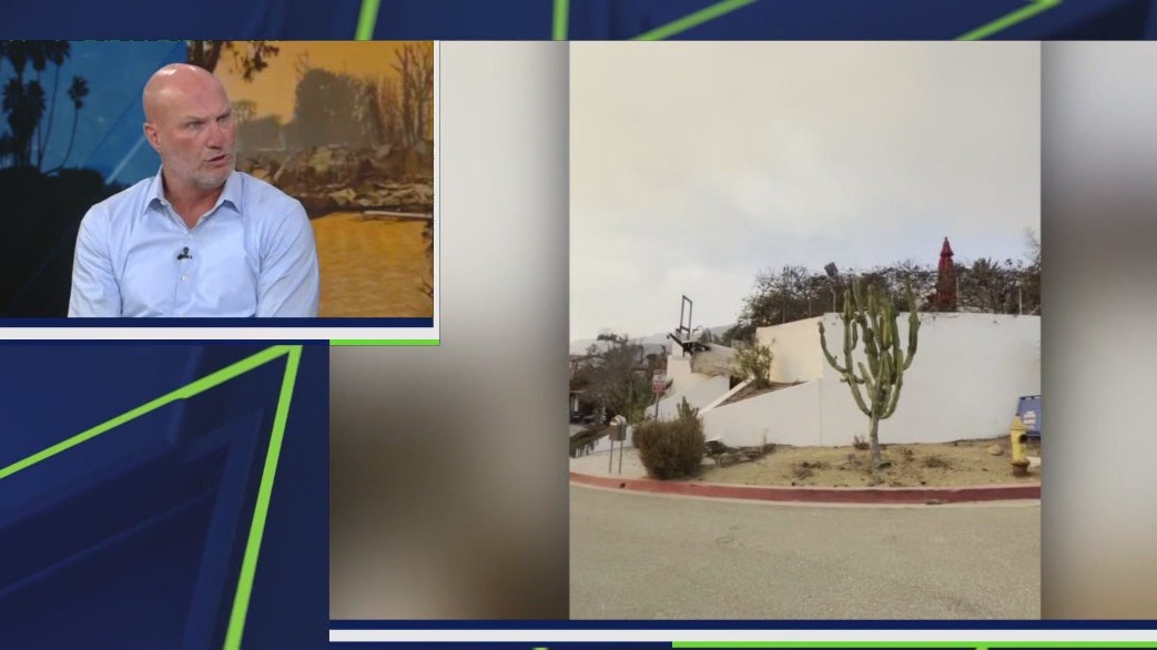 Palisades fire survivor rebuilds after losing home, business,