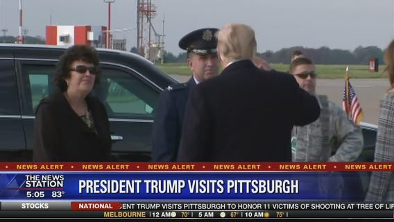 President Trump visits Pittsburgh