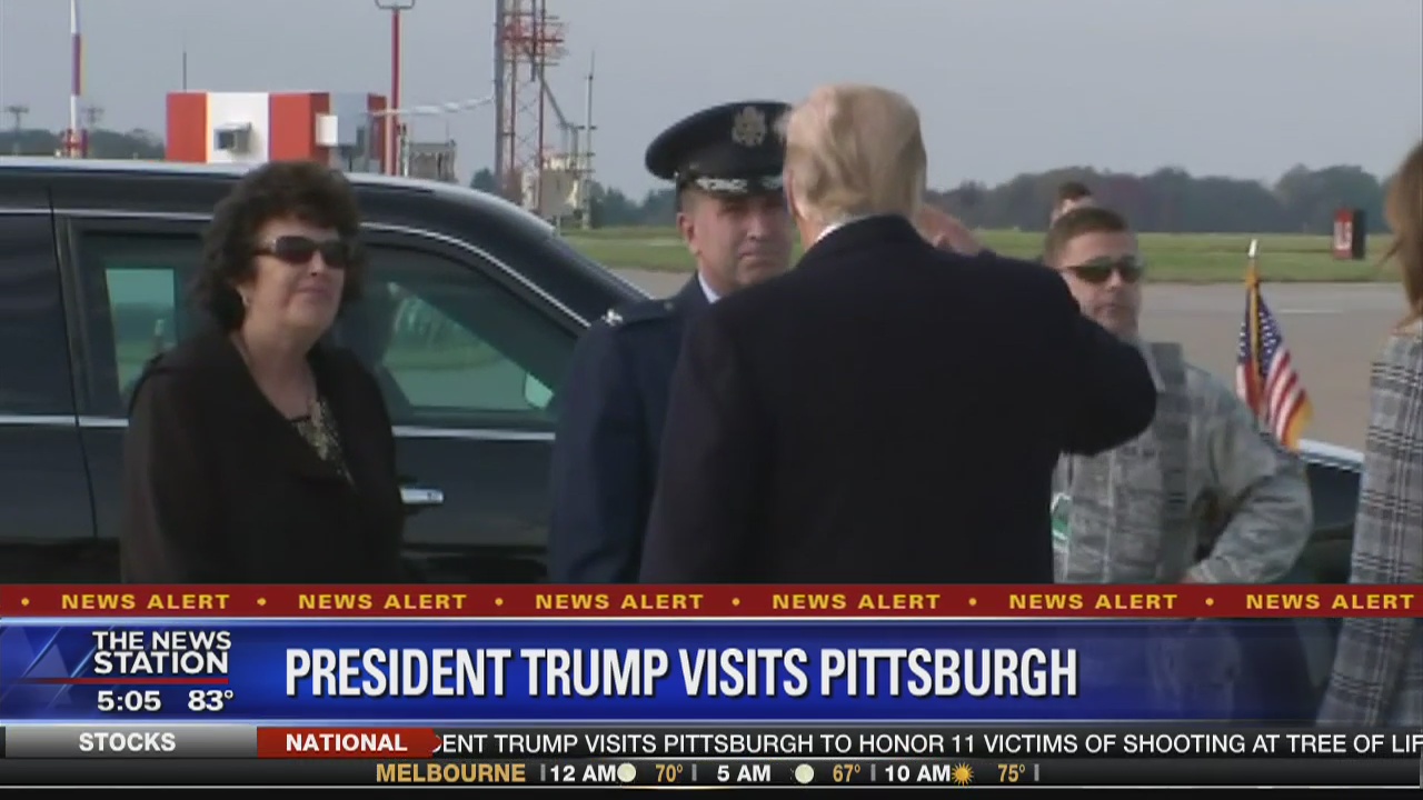 President Trump visits Pittsburgh