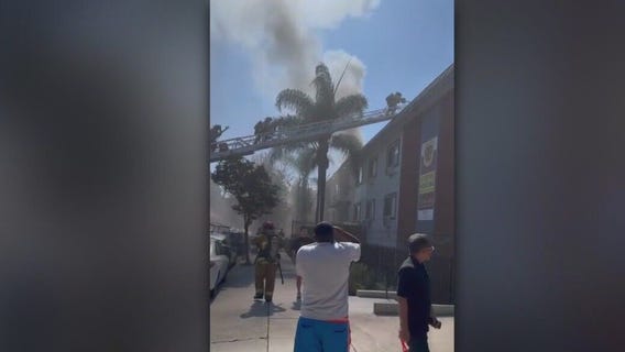 Harrowing escape from deadly fire near USC