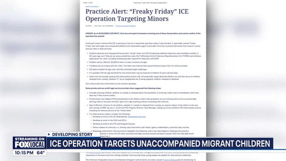 Trump admin targeting migrant children