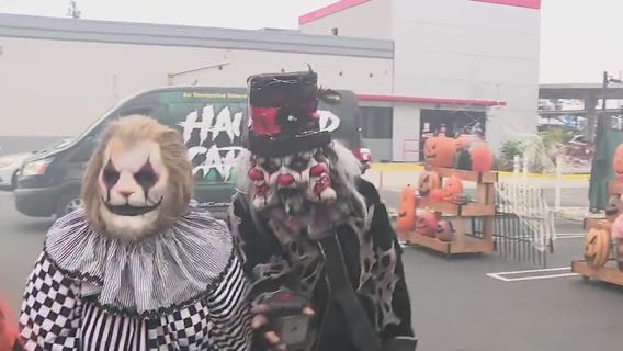 Spooky season at the Haunted Car Wash