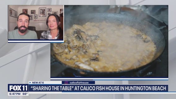 'Sharing the Table' at Calico Fish House