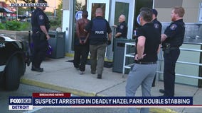 Suspect arrested in deadly Hazel Park double stabbing