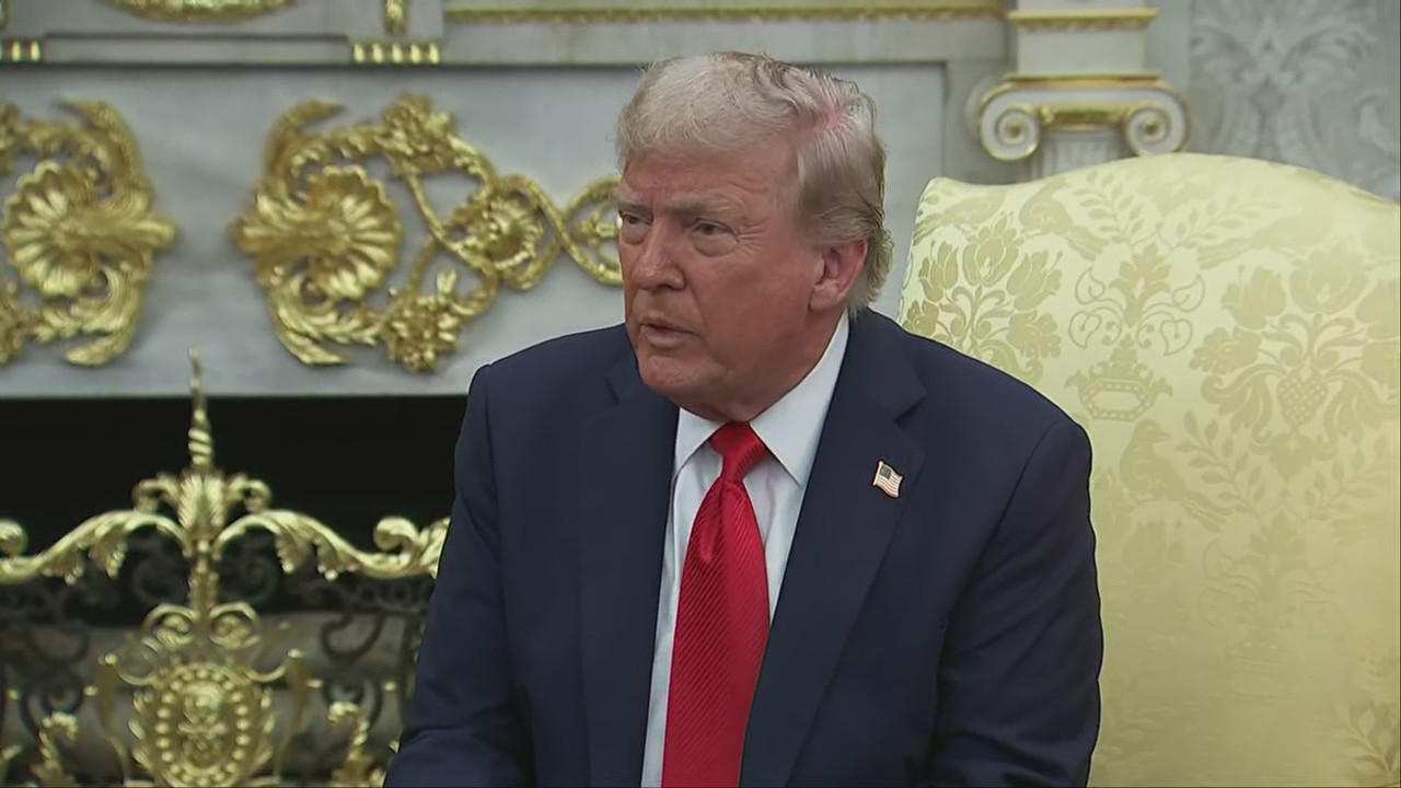 Trump confident budget will be done, says Dems have 'lost their minds'