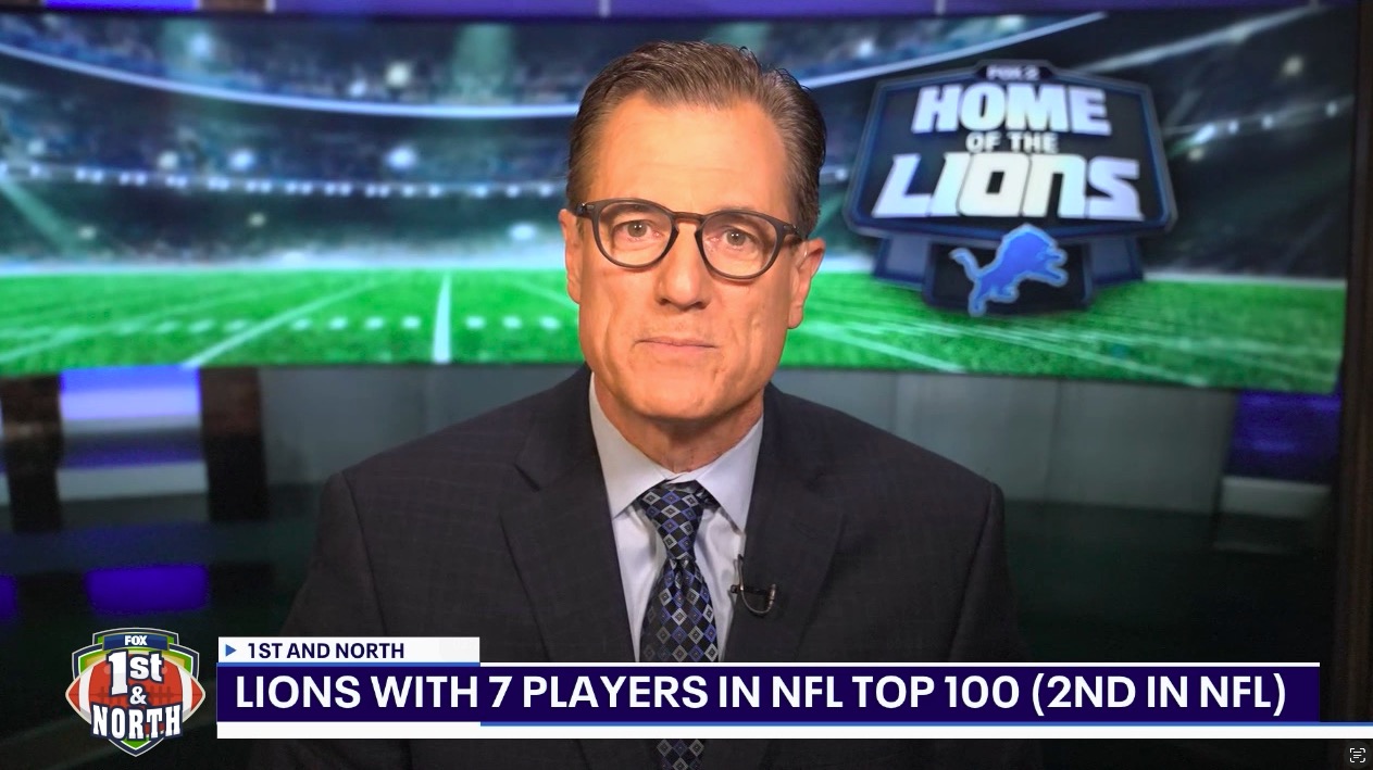 Lions dominant in top 100 NFL players