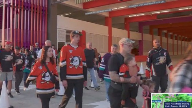 Home opener for Ducks tonight at Honda Center